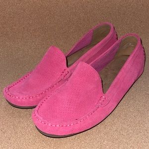 AEROSOLES Over Drive Pink Loafers BRAND NEW Sz. 9W